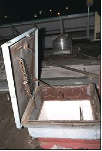 Roof Hatch Accident